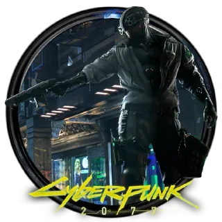 Sticker from cyberpunk