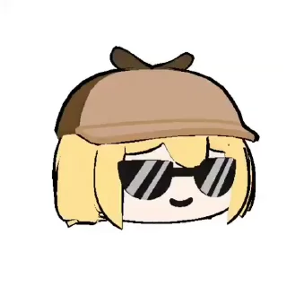 😎 emoji 🎥 Hololive (@TodorokiShouto) Telegram sticker 1 of 33