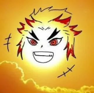 😃 emoji Rengoku @H4shira Telegram sticker 17 of 60