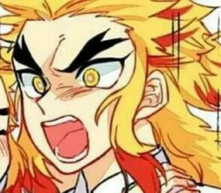 😠 emoji Rengoku @H4shira Telegram sticker 12 of 60