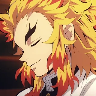 😌 emoji Rengoku @H4shira Telegram sticker 5 of 60