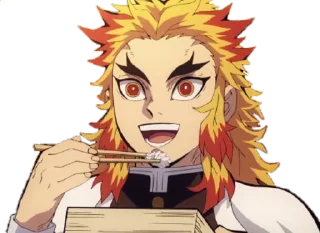 🍜 emoji Rengoku @H4shira Telegram sticker 10 of 60