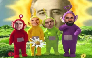 👯‍♀️ emoji Abascal es reptiliano Telegram sticker 6 of 102