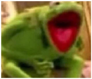 😂 emoji Kermit Telegram sticker 14 of 55