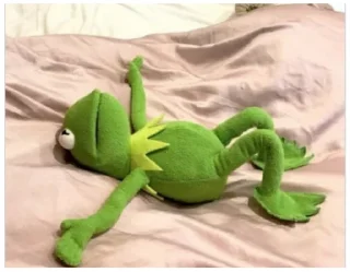 🛌 emoji Kermit Telegram sticker 13 of 55