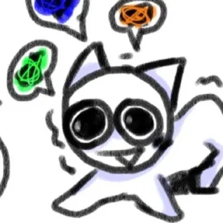 🐈‍⬛ emoji btw creatu re !! Telegram sticker 16 of 32