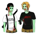 😱 emoji Columbine Telegram sticker 10 of 33