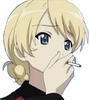 Sticker from GuP without sense