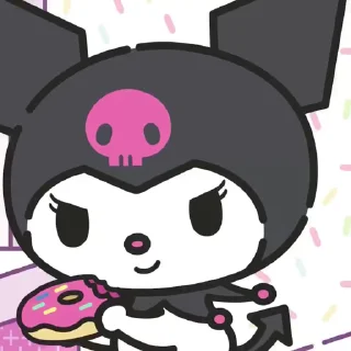 🖤 emoji 𝐊𝗎𝗋𝗈𝗆𝗂★ @LostStarlights Telegram sticker 14 of 50