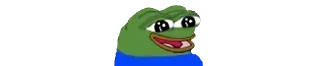 😐 emoji tiny Pepe @Officialir 😝 Telegram sticker 24 of 75