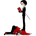 👊 emoji Grell sutcliff @creepy_pasta1 Telegram sticker 14 of 120