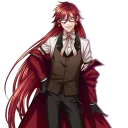 😁 emoji Grell sutcliff @creepy_pasta1 Telegram sticker 9 of 120
