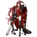 👑 emoji Grell sutcliff @creepy_pasta1 Telegram sticker 10 of 120