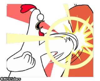 😤 emoji @MHStickers Chicken Bro 6 Telegram sticker 11 of 17