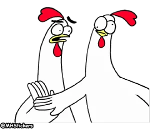🖐 emoji @MHStickers Chicken Bro 6 Telegram sticker 13 of 17