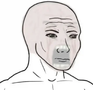 😔 emoji Don't leave me Telegram sticker 14 of 70