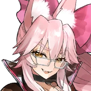😈 emoji Koyanskaya (Tamamo Vitch) - @Lyrx997 Telegram sticker 16 of 60