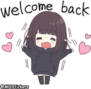 😍 emoji @MHStickers Kurumi Chan 4 Telegram sticker 10 of 41