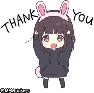 🙏 emoji @MHStickers Kurumi Chan 4 Telegram sticker 16 of 41