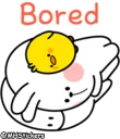 🙃 emoji @MHStickers Spoiled Rabbit Simple Talk Telegram sticker 23 of 41