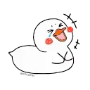 Sticker from A Bubble Duck- @MochaStickers