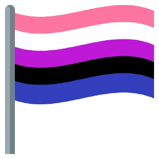 🟪 emoji Pride emoji flags Telegram sticker 13 of 15