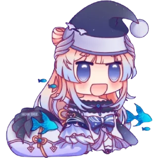🎄 emoji Kokomi Telegram sticker 22 of 120
