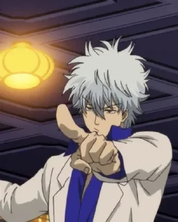 🫵 emoji Gintoki Telegram sticker 5 of 49