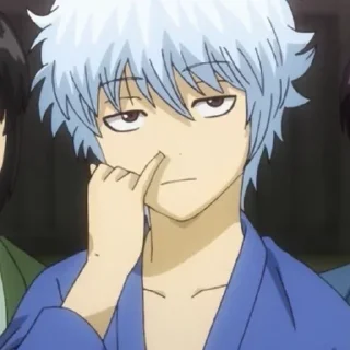 😐 emoji Gintoki Telegram sticker 23 of 49