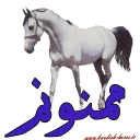 🙏 emoji Kurdish horse Telegram sticker 17 of 38