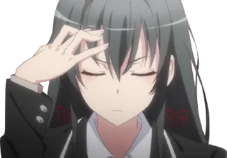 🤦‍♀️ emoji OreGairu | @StickersOfAstora Telegram sticker 21 of 120