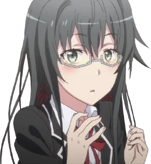 😳 emoji OreGairu | @StickersOfAstora Telegram sticker 16 of 120