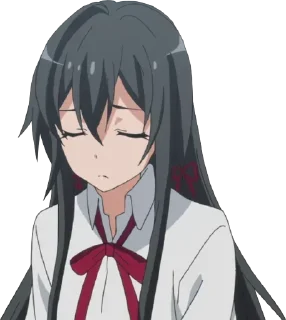 😔 emoji OreGairu Telegram sticker 14 of 120
