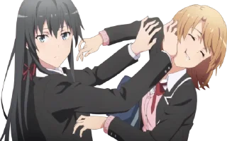 🙅‍♀️ emoji OreGairu | @StickersOfAstora Telegram sticker 22 of 120