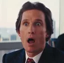 😱 emoji Matthew McConaughey Telegram sticker 19 of 22
