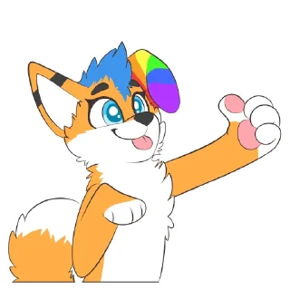 Sticker from FuzzyTheFox by Pulex