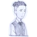 😐 emoji six of crows Telegram sticker 9 of 44