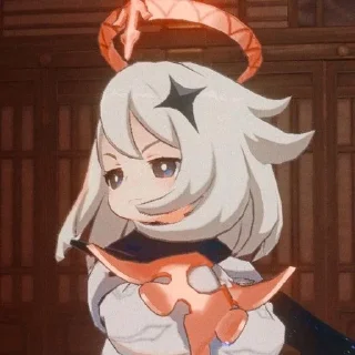 🫐 emoji Милашка Паймон Telegram sticker 8 of 93