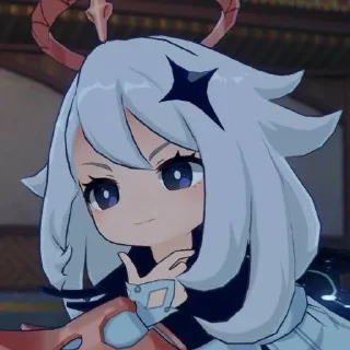 🫐 emoji Милашка Паймон Telegram sticker 15 of 93