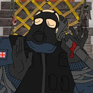👌 emoji Rainbow six Telegram sticker 11 of 44