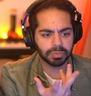 🤨 emoji that kourosh looking 😐👀 (chapter 2) Telegram sticker 3 of 120