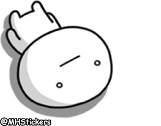 🙃 emoji @MHStickers Bibili 2 Telegram sticker 11 of 41