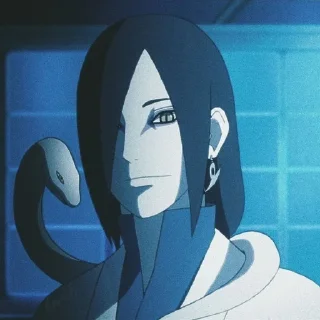 🍃 emoji • OROCHIMARU • @pinkisticker Telegram sticker 16 of 65