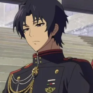 😐 emoji Guren Ichinose Telegram sticker 13 of 28