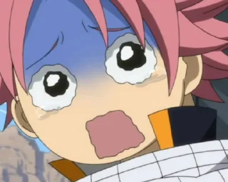😱 emoji Natsu Telegram sticker 22 of 34