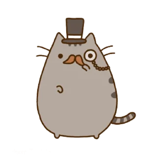 😼 emoji Pusheen Telegram sticker 7 of 34