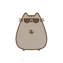 😎 emoji Pusheen Telegram sticker 6 of 34