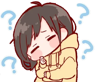 💛 emoji Cute Girl Telegram sticker 11 of 20