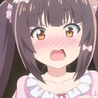 Sticker from chocola @stickerspackanime