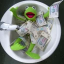 💵 emoji Kermit The Frog Telegram sticker 14 of 120